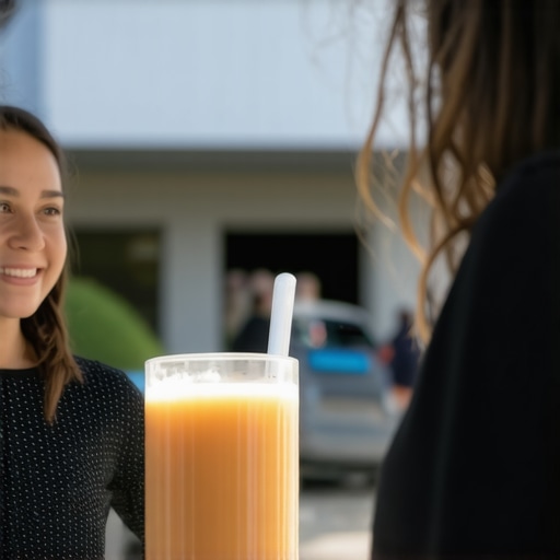 Local business sponsoring a community event, demonstrating authentic engagement.