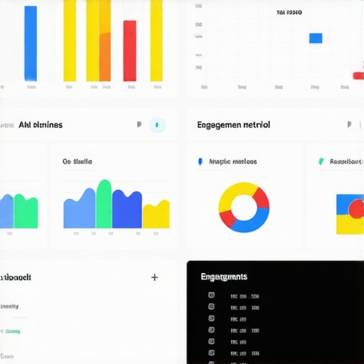 Google My Business Dashboard Insights Screenshot of GMB profile analytics and local engagement metrics
