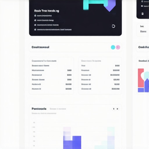 Screenshot of GMB local ranking dashboard