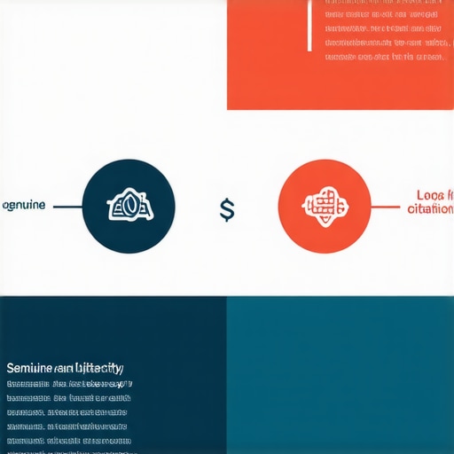 Infographic comparing outdated citation practices with authentic local authority strategies.