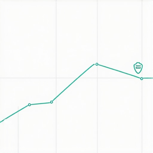 A graph illustrating improvements in local Google Maps rankings through SEO efforts.