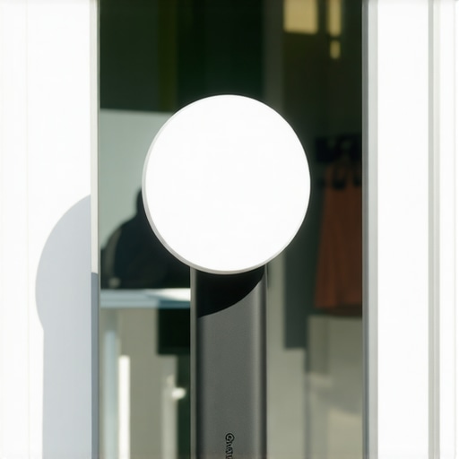 Bluetooth beacon device capturing foot traffic data at a storefront